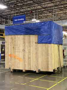 Reishauer RZ260 Delivery at China Gear Motions Dongguan Gear
